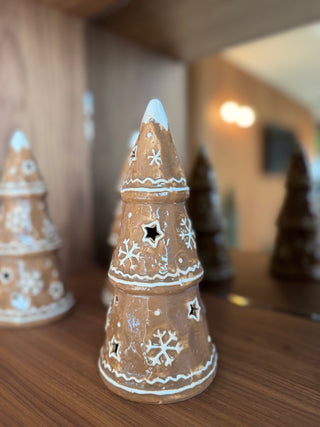 KERSTBOOM CONE MEDIUM MET VERLICHTING | BRUIN