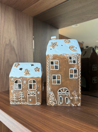 KERSTHUISJE GINGERBREAD LARGE | BRUIN