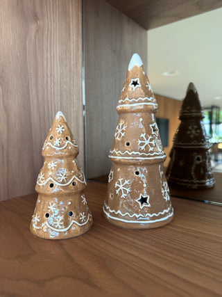 KERSTBOOM CONE MEDIUM MET VERLICHTING | BRUIN